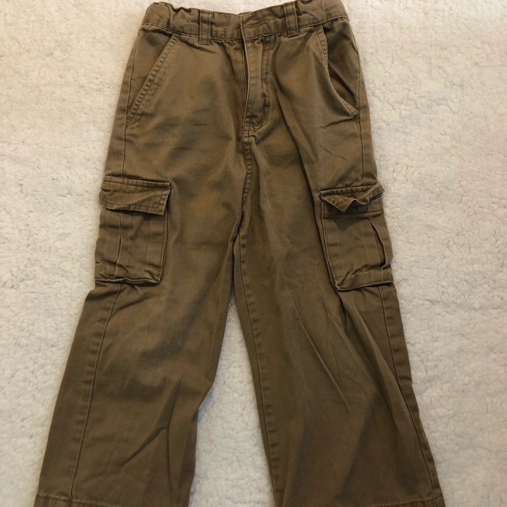 4T khaki cargo pants
